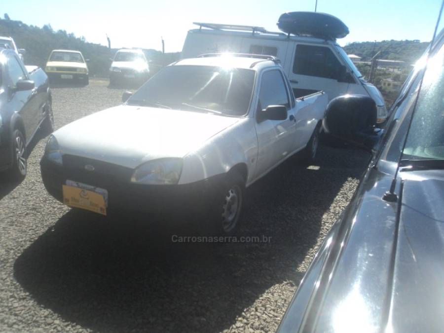 FORD - COURIER - 2009/2010 - Branca - Sob Consulta