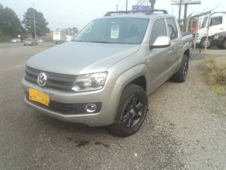 VOLKSWAGEN - AMAROK - 2011/2012 - Prata - Sob Consulta