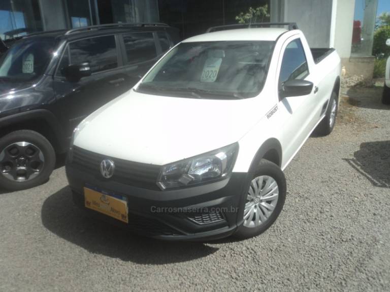 VOLKSWAGEN - SAVEIRO - 2019/2020 - Branca - R$ 60.000,00