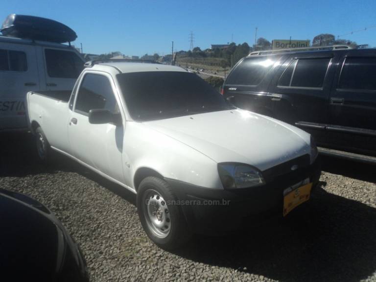 FORD - COURIER - 2009/2010 - Branca - Sob Consulta