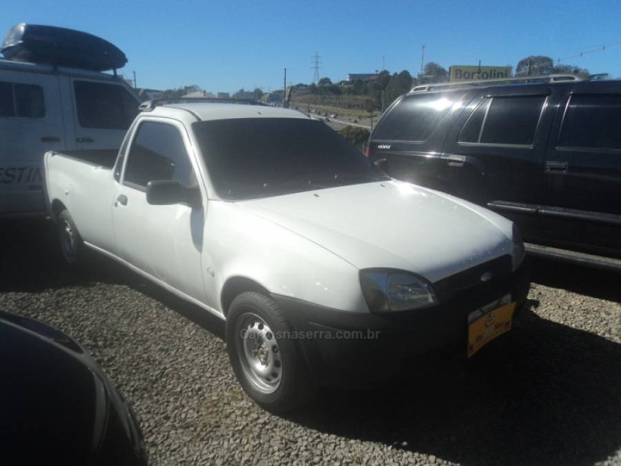 FORD - COURIER - 2009/2010 - Branca - Sob Consulta